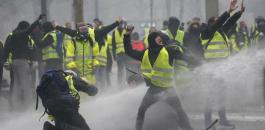 الشرطة الفرنسية والسترات الصفراء 