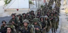 الجيش الاسرائيلي في الضفة الغربية 