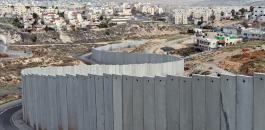 اسرائيل تصدار اضاي الفلسطينيين خلف الجدار 