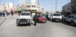 الشرطة الفلسطينية تضبط مركبات 