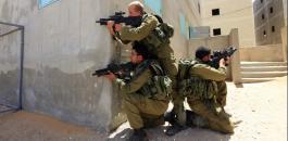 مناورة للجيش الاسرائيلي في غلاف غزة 