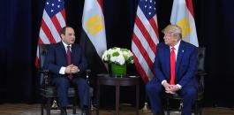 ترامب والسيسي والتظاهراتف ي مصر 