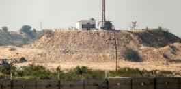جدار اسرائيلي لمواجهة الانفاق بغزة 