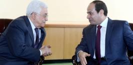 مباحثات بين الرئيس عباس والسيسي 