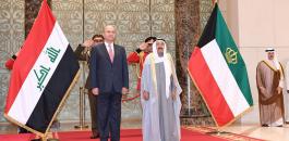 امير الكويت والرئيس العراقي 