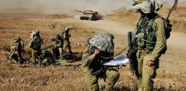 تدريبات اسرائيلية قرب غزة 