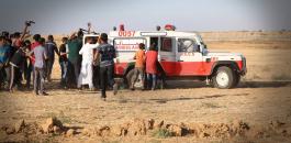  8 اصابات برصاص الاحتلال و30 اختناقا بالغاز في غزة