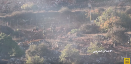 فيديو: 18 جندياً اسرائيليا يجتازون الحدود بين لبنان وفلسطين المحتلة