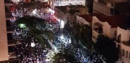 مظاهرات في اسرائيل ضد نتنياهو 