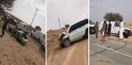 وفاة 9 فلسطينيين بحادث سير في السعودية