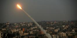 إصابة مستوطن بجروج جراء إطلاق صواريخ من قطاع غزة نحو مستوطنة 