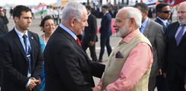 زيارة رئيس الوزراء الهندي لاسرائيل 