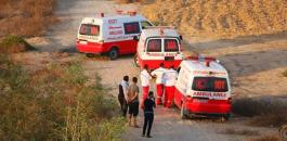 اصابة مواطنين بجراح في غزة 