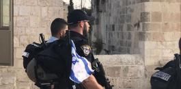 الشرطة الاسرائيلة في الأقصى 