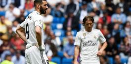 لاعبو ريال مدريد عقب الخسارة من ريال بيتيس