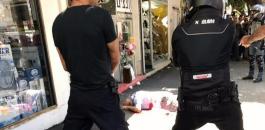 اصابة شرطي اسرائيلي بطعن في تل أبيب 