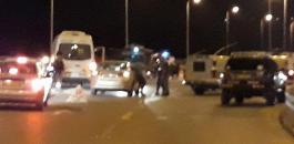الاحتلال يطلق النار تجاه مركبة فلسطينية ويعتقل سائقها غرب رام الله