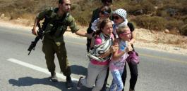اعتقال أطفال فلسطينيين 