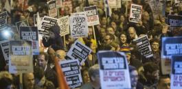 300 إسرائيلي يتظاهرون في تل أبيب: أوقفوا النار في غزة