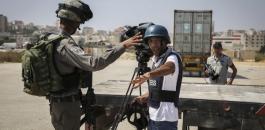 اعتقال صحفيين من قبل الجيش الاسرائيلي 