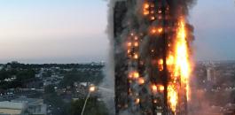 ارتفاع عدد ضحايا حريق لندن الضخم إلى 12