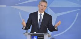 امين عام حلف الناتو وماكرون 