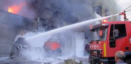 مصرع عائلة فلسطينية كاملة في حريق بلبنان 