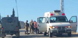 إصابة مواطن برصاص الاحتلال غرب رام الله