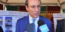 اصابة وزير النقل المغربي 
