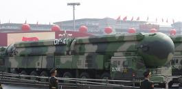 صاروخ صيني يصل اميركا خلال نصف ساعة 