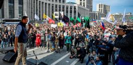 تظاهرة في روسيا بسبب تيليغرام 