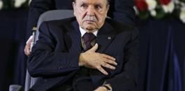 استقالة الرئيس الجزائري 