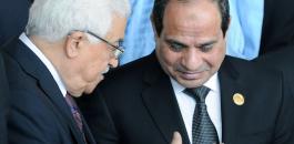 عباس والسيسي في مصر 