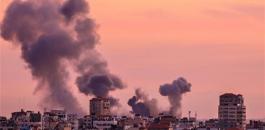 قصف اسرائيل على قطاع غزة 