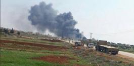اسقاط طائرة للنظام السوري في ادلب 