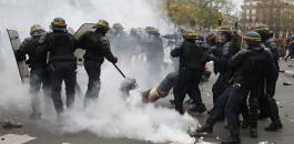 الشرطة الفرنسية والاحتجاجات 