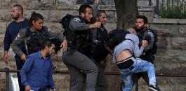الشرطة الاسرائيلية تقمع متظاهرين في حيفا 