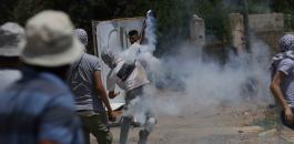 اصابات بقمع الاحتلال لمسيرة كفرقدوم 