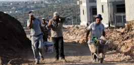 هذا معدل الاجر اليومي للعمالة الفلسطينية محلياً وفي اسرائيل