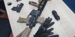 مصادرة اسلحة في ابو ديس 