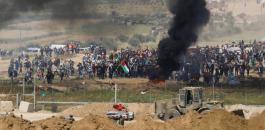 مسيرة العودة في غزة 
