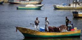 تفليص مساحة الصيد في غزة 