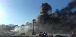 إندلاع حريق ضخم بمصنع بلاستيك في أريحا