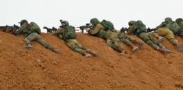 قناصة الجيش الاسرائيلي والمتظاهرين في غزة 