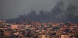 20140822_Smoke-rises-from-Gaza-city-following-israeli-air-strike