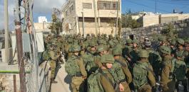 قوات الاحتلال تحاصر المنطقة الجنوبية في الخليل لمنع احياء ذكرى ابو عمار 