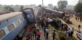 عشرات القتلى والجرحى في خروج قطار عن مساره في الهند