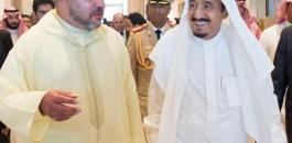 الملك المغربي والعاهل السعودي 