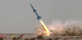 اطلاق صواريخ ايرانية الى اسرائيل 