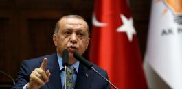 أردوغان يعارض أي إجراءات تمس حل الدولتين